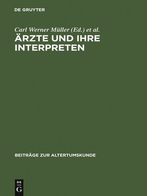 cover image of Ärzte und ihre Interpreten